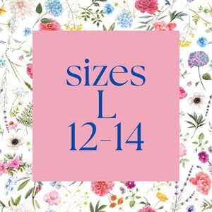 Women's Size Large 12/14 -------------->